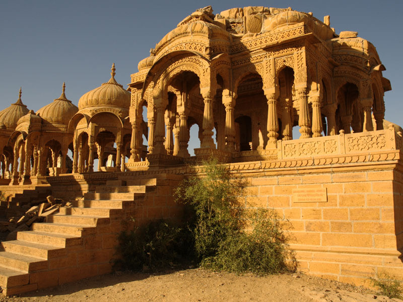 Royal Cenotaphs at Bada Bagh, Jaisalmer