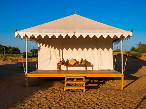 jaisalmer desert camp swiss tent