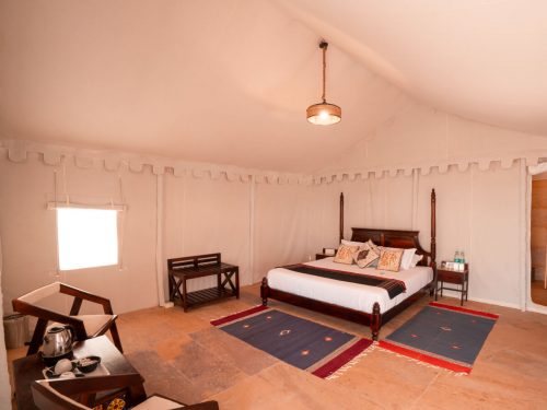 swiss tent room