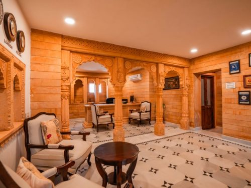 reception area at Hotel Helsinki House