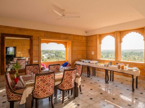 rooftop restaurant buffet